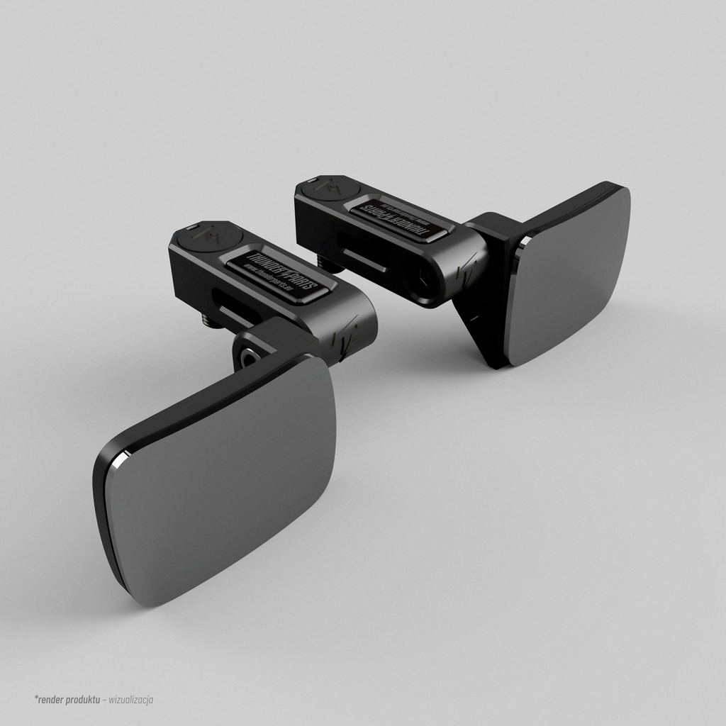 TP Supermoto Mirrors - customowe akcesoryjne lusterka M10x1.25