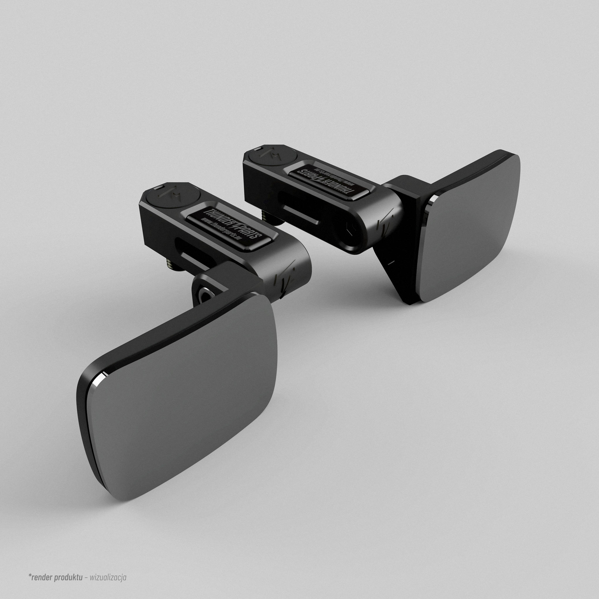 TP Supermoto Mirrors - customowe akcesoryjne lusterka M10x1.25