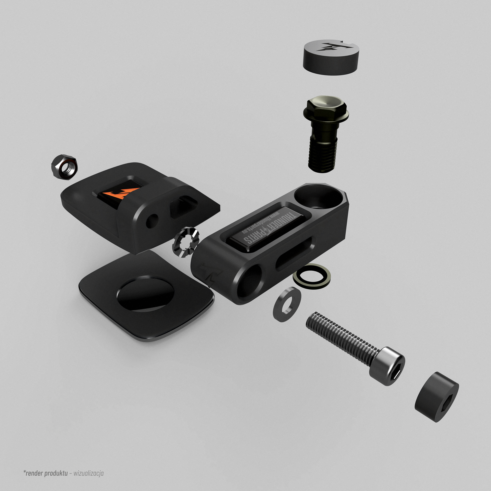 TP Supermoto Mirrors - customowe akcesoryjne lusterka M10x1.25