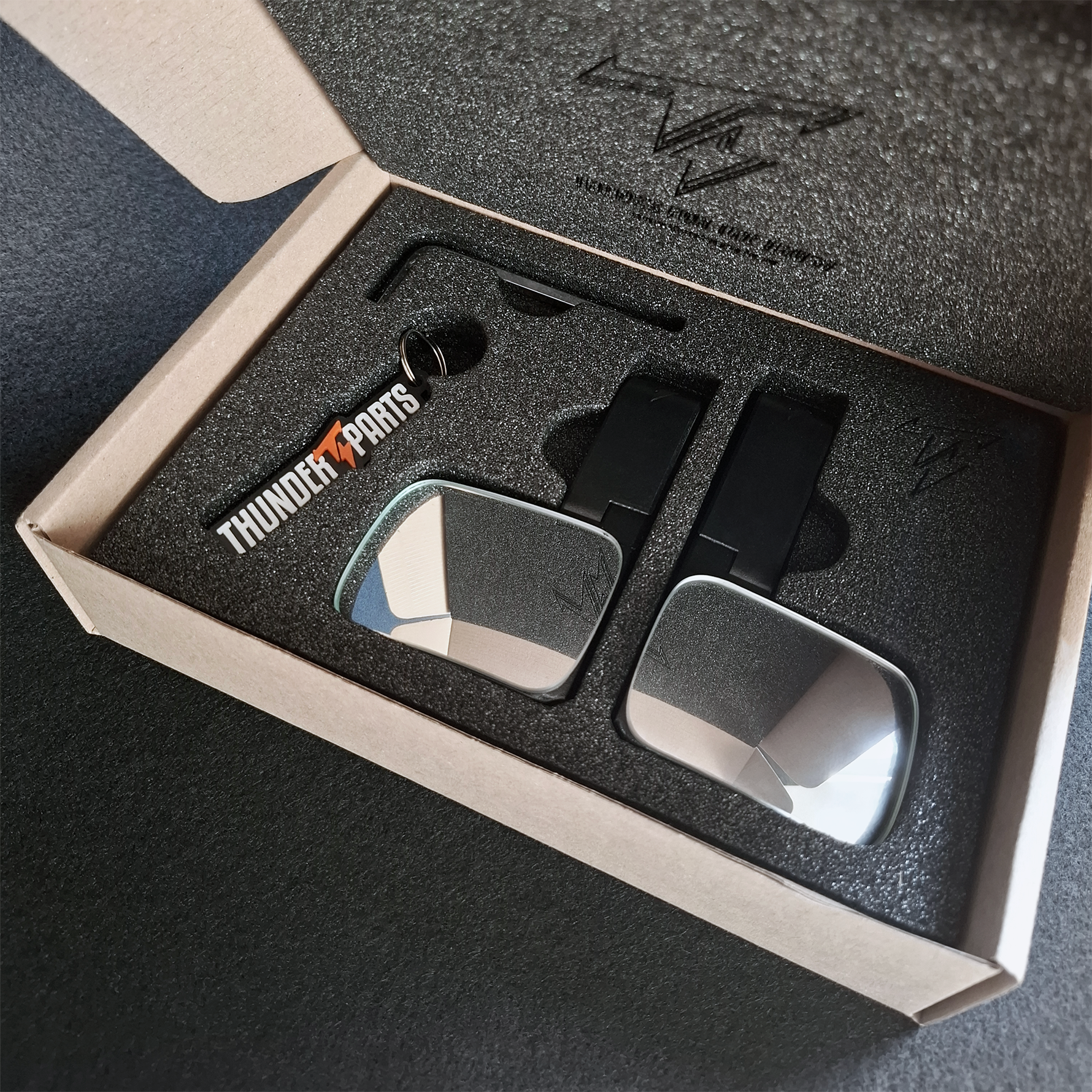 TP Underbar SM Mirrors - custom accessory mirrors M10x1.25, underbar version
