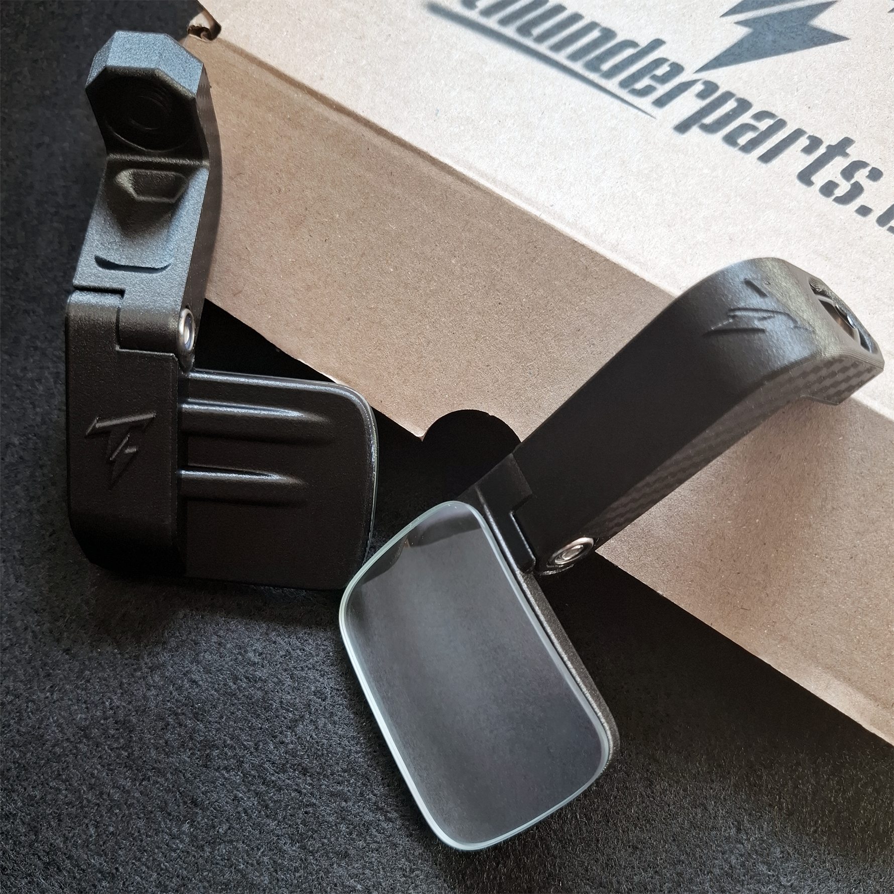 TP Underbar SM Mirrors - custom accessory mirrors M10x1.25, underbar version