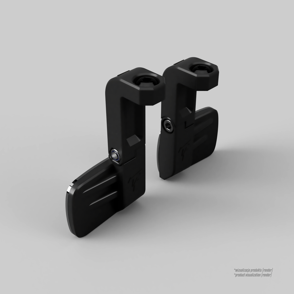 TP Underbar SM Mirrors - custom accessory mirrors M10x1.25, underbar version